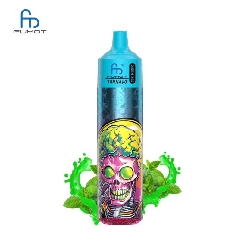 Fumot Tornado 30k Music - Cool Mint (3) Fumot Tornado 30k Muziek - Cool Mint (3)