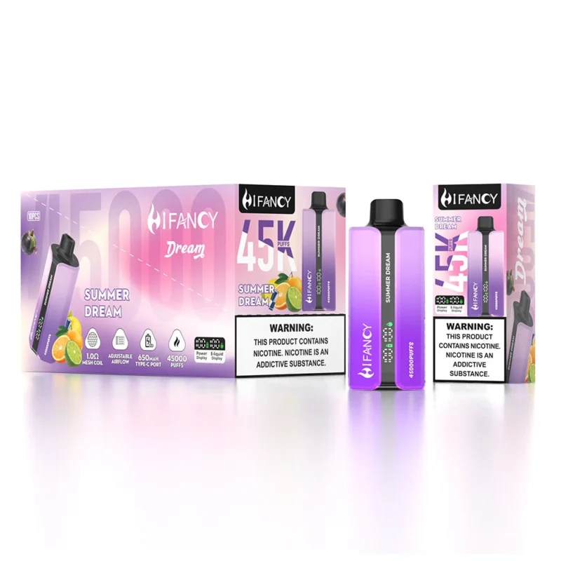 Hifancy Dream 45000 45K Puffs - Summer Dream (uva+arancia+limone+redbull) (2)