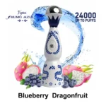 Humo AZUL 24000 Puffs Vape - Bosbes Dragonfruit (2)