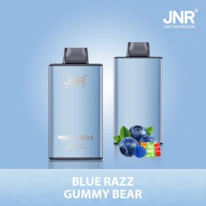 JNR Mega box 25000 - BLUE-RAZZ-GUMMY-BEAR