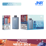 JNR Mega box 25000 - BLUE RAZZ GUMMY BEAR