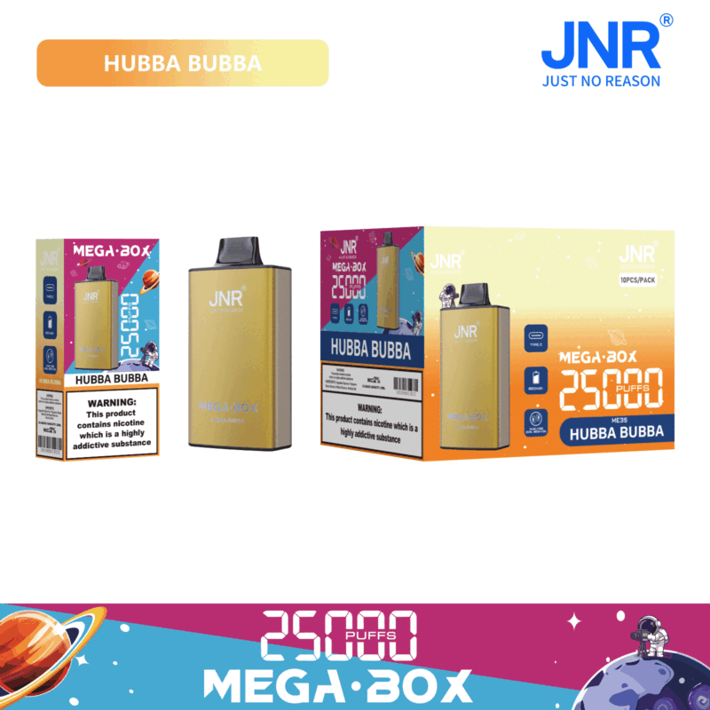 JNR Mega box 25000 - HUBBA BUBBA