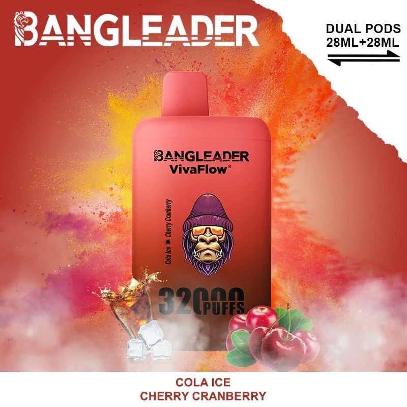 Puff 32k Bang Leader 32K Vape - Cola Ice & Cherry Cranberry Puff 32k Bang Leader 32K Vape - Cola Ice & Cherry Cranberry
