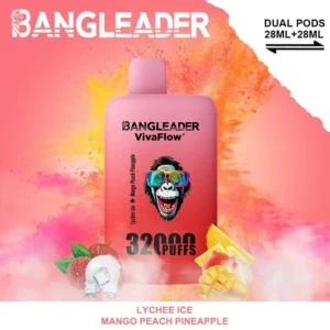 Puff 32k Bang Leader 32K Vape - Lychee Ice & Mango Peach Pineapple