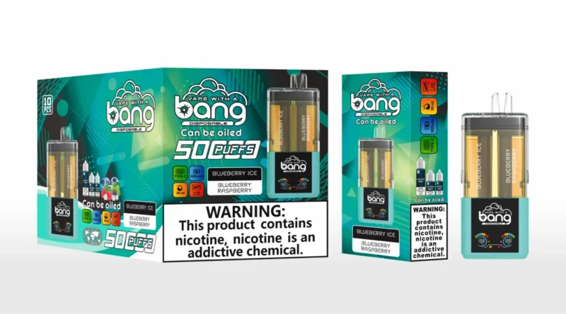 Puff 60k Bang 60000 Vape Recargable - Blueberry ice & Blueberry Raspberry (2)