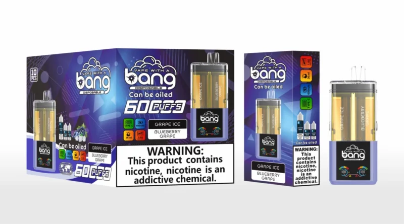 Puff 60k Bang 60000 Navulbare Vape - Druifijs & Bosbes Druif (2)
