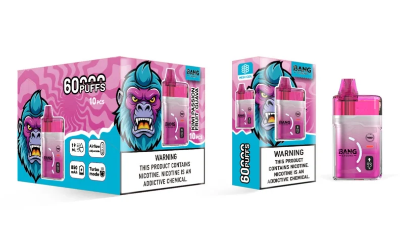 Puff 60k Bang Legend Geek 60000 - Kiwi Frutto della Passione Guava (2)