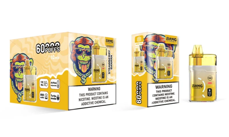 Puff 60k Bang Legend Geek 60000 - Banana fragola (2)