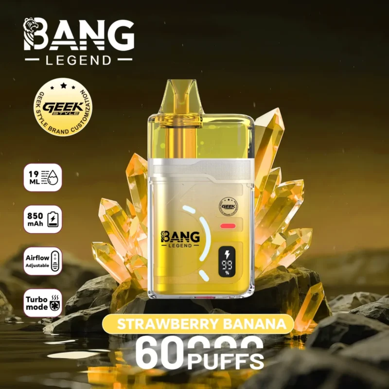 Puff 60k Bang Legend Geek 60000 - Banana alla fragola