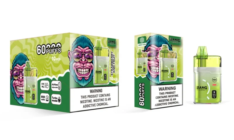 Puff 60k Bang Legend Geek 60000 - Frutta Kiwi Fragola (2)