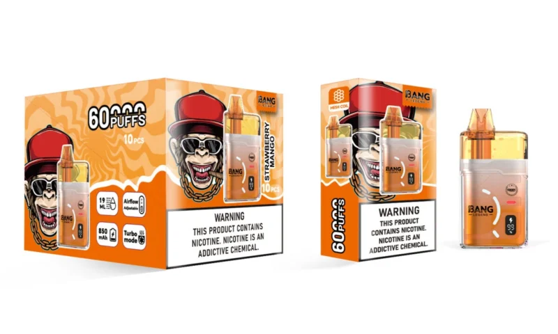 Puff 60k Bang Legend Geek 60000 - Fraise Mangue (2)