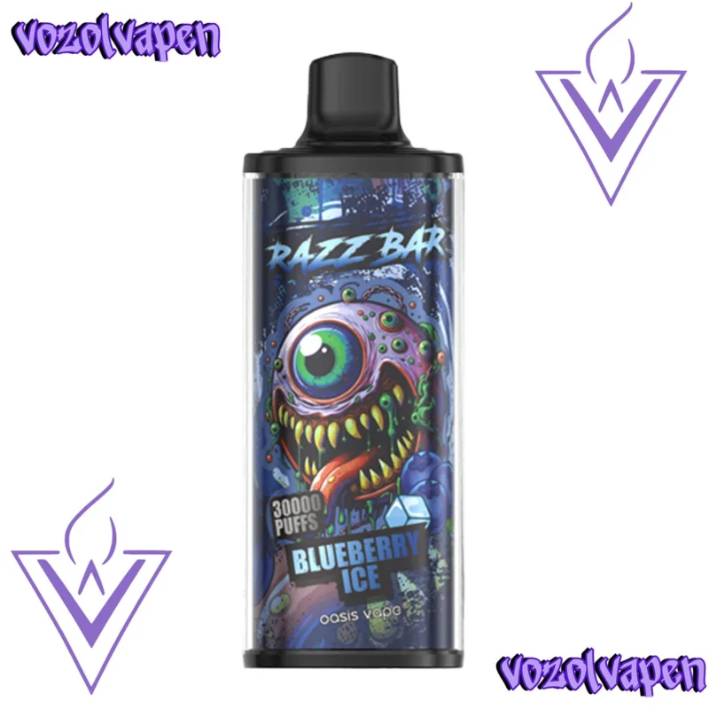 Razz Bar 30000 30k puffów - Lód jagodowy