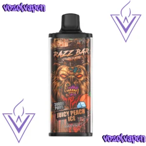 Razz Bar 30000 30k puffs - Hielo de melocotón jugoso