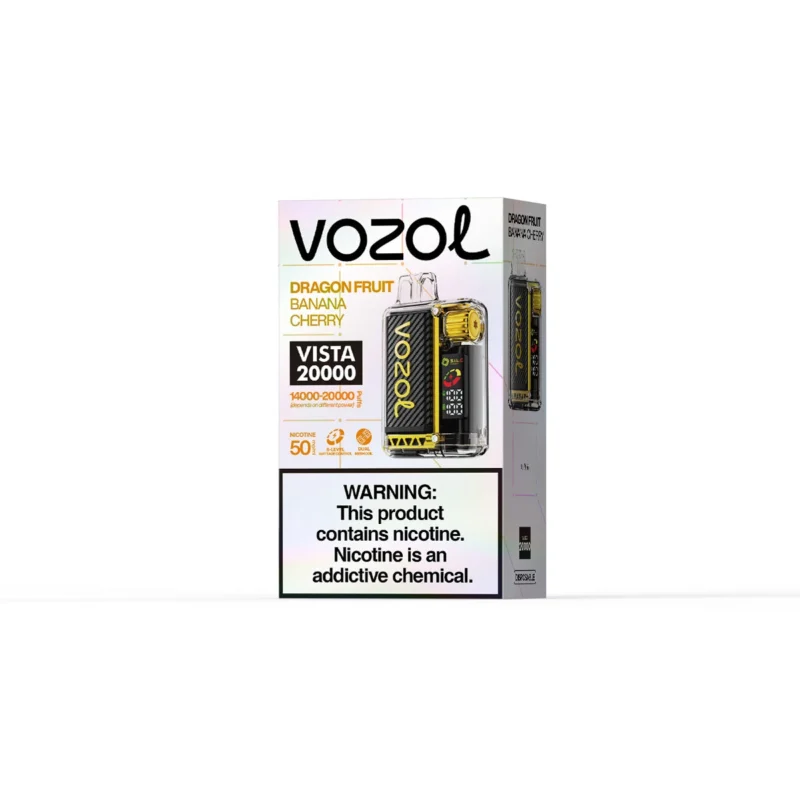 VOZOL Vista 20000 Puffs -Dragon Fruit Banaan Kers Kleine verpakking