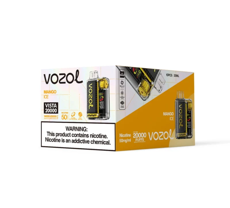 VOZOLビスタ 20000パフ マンゴーアイスミドルパッケージ
