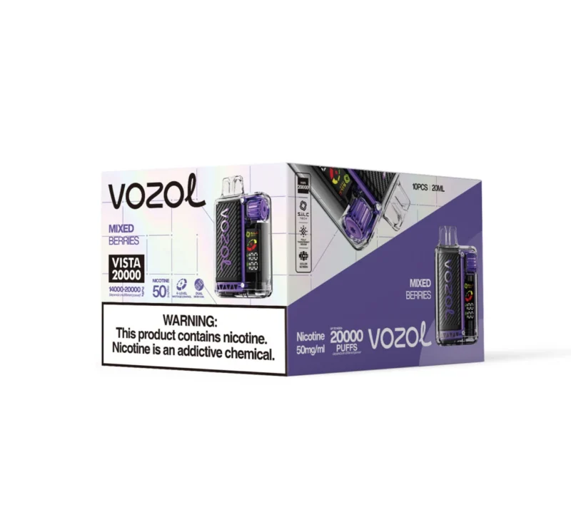 VOZOL Vista 20000 Puffs - Gemengde Bessen Middenverpakking