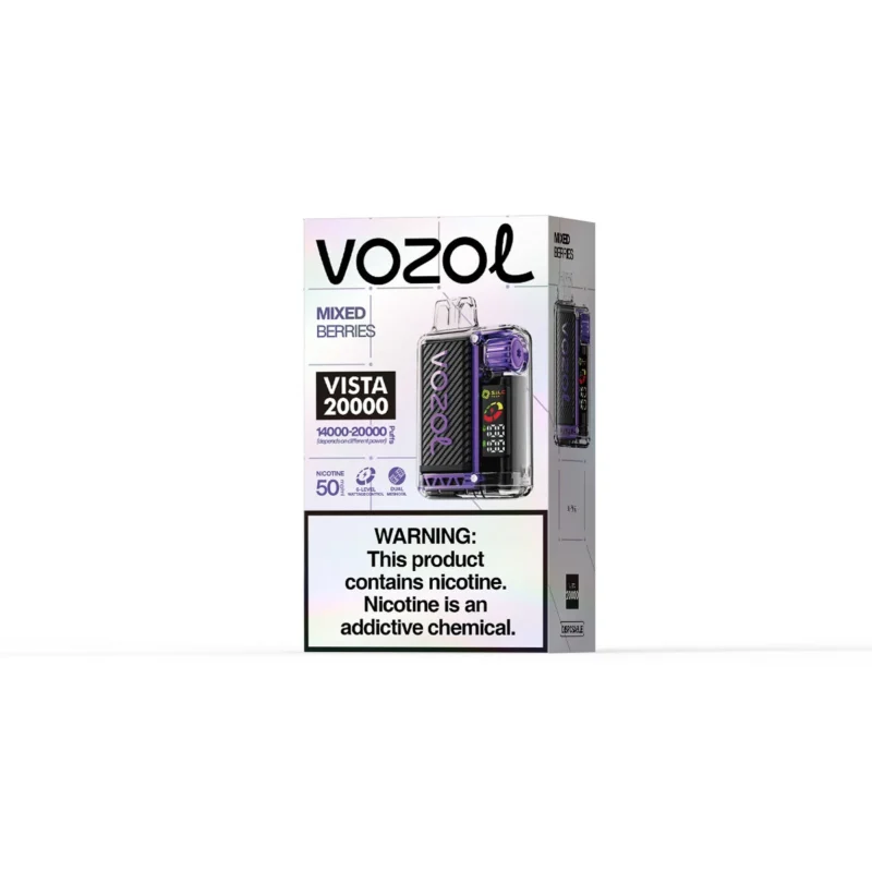 VOZOL Vista 20000 Puffs -Gemengde Bessen Kleine verpakking