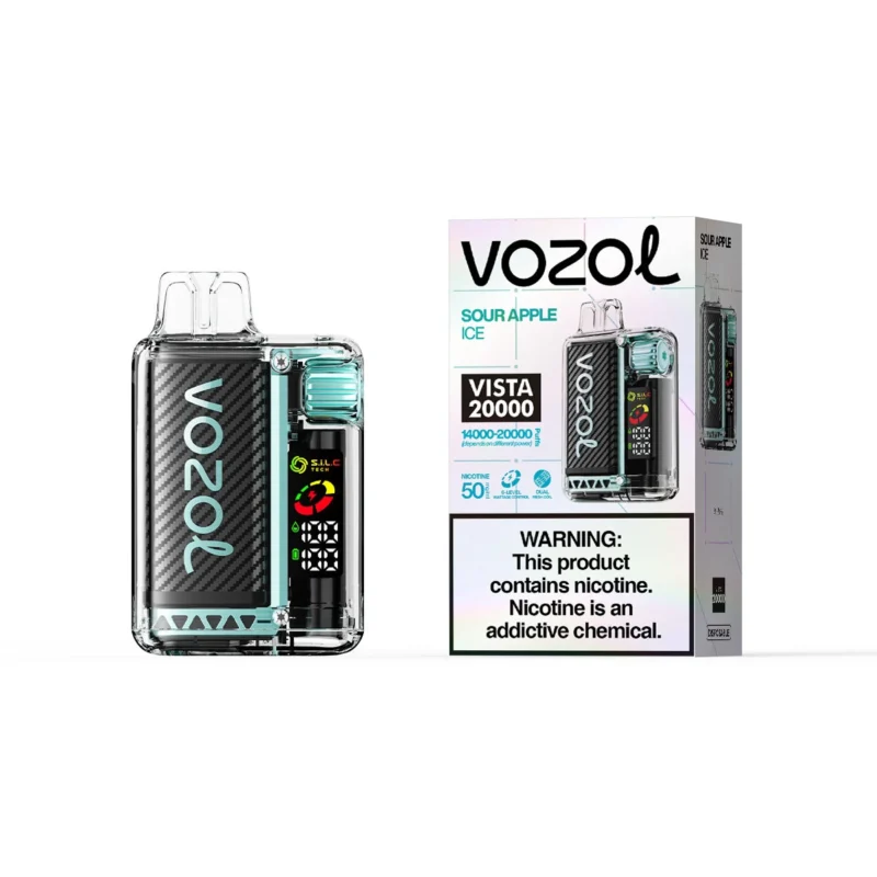 VOZOL Vista 20000 Puffs - Mela acida ghiacciata