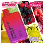 puff 5k Bang Blaze BC5000 E Cigarette Vape - Fruits mélangés