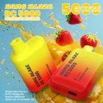 puff 5k Bang Blaze BC5000 E Cigarette Vape - Mangue fraise