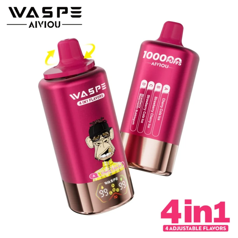 waspe 100k - Cherry Cola lce+Strawberry Cherry lce+Strawberry Cola lce+StrawberrWatermelon Bubblegum waspe 100k - Cereza Cola hielo + Fresa Cereza hielo + Fresa Cola hielo + Fresa Sandía Chicle