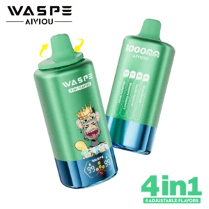 waspe 100k - Bayas mixtas + Doble manzana helada + Arándanos y frambuesas + Arándanos y miel