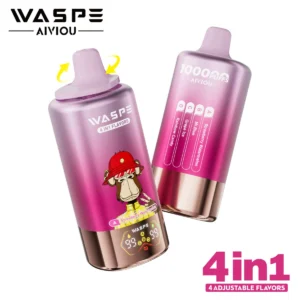 waspe 100k - Fresa Sandía + Mr. Blue + Uva Helada + Caramelo Arcoíris