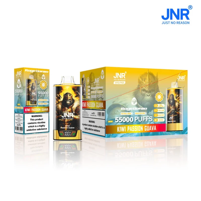 JNR Rage Grilla 55000 55K Puffs Einweg Vape Smart Screen Großhandel (5)