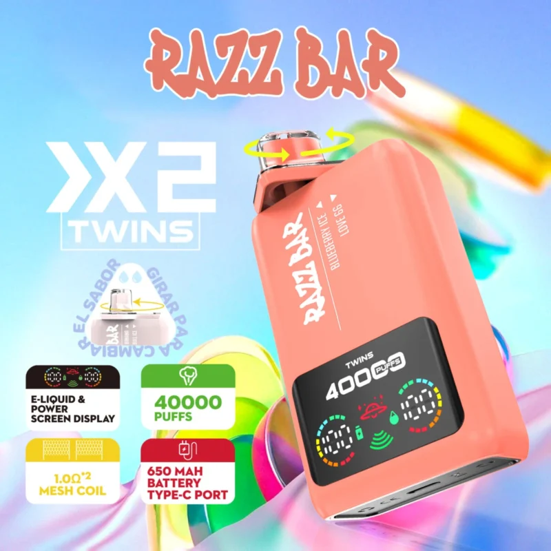Razz bar 40000 40k Puffs 2 in 1 Einweg Vape (3)