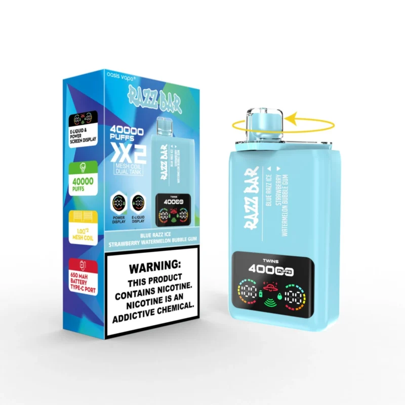 Razz bar 40000 40k Puffs 2 in 1 Einweg Vape