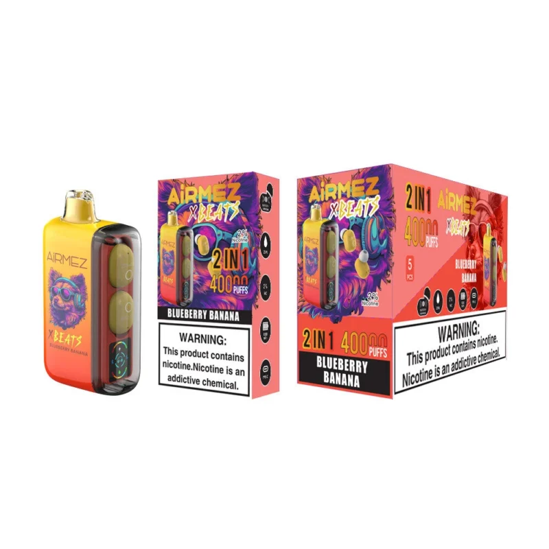 Airmez XBeats 40000 Puffs Einweg Vape - BLUEBERRY BANANA