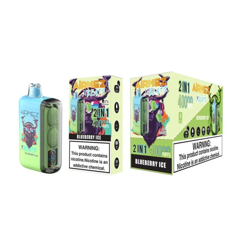 Airmez XBeats 40000 Puffs Einweg Vape - BLUEBERRY ICE