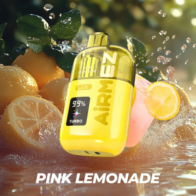 Airmez lux 60000 Puffs Handy Vapes-Geschmack-Pink-Limonade