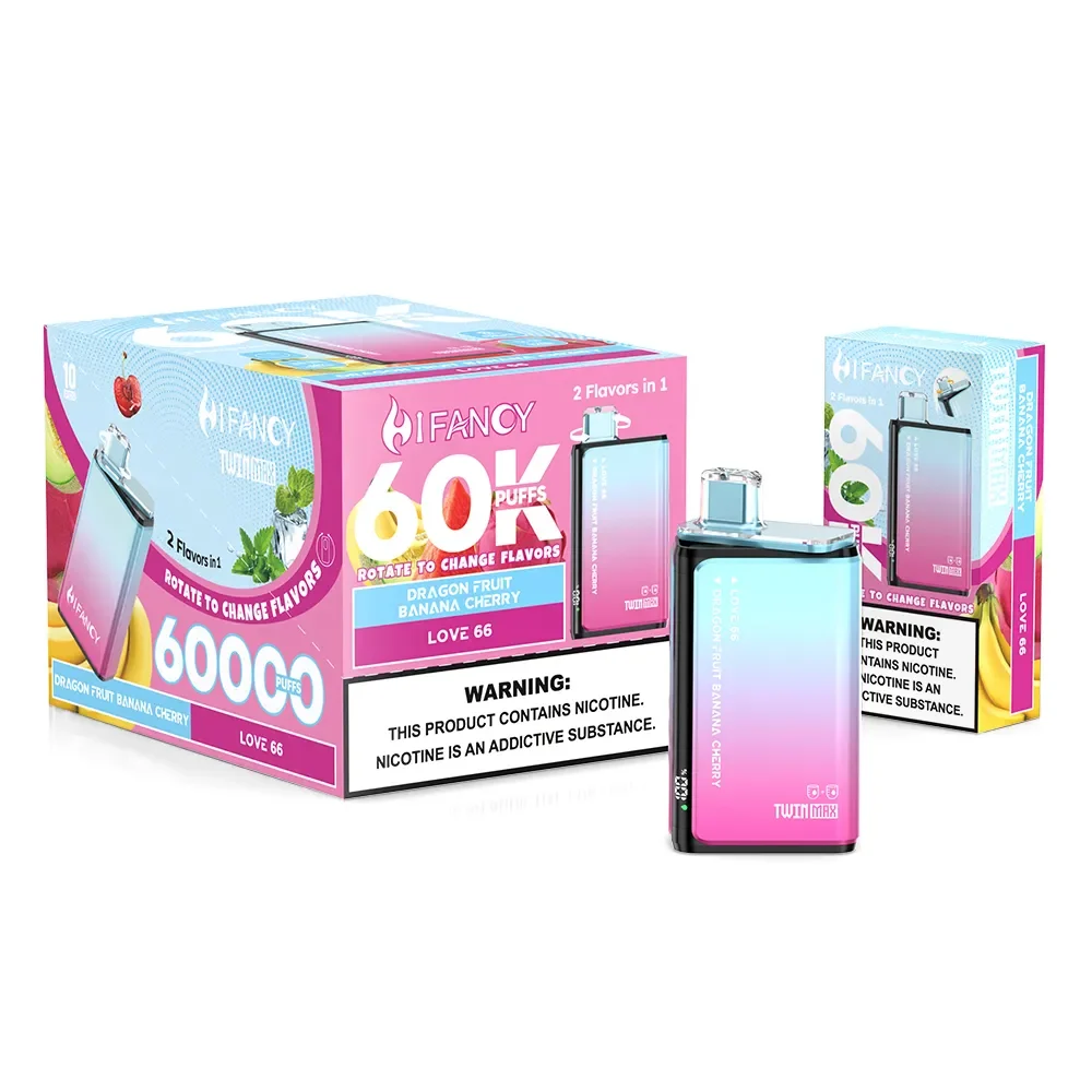HIFANCY TWIN MAX 60000 | 2 in 1 60k Puff Einweg Vape - vozolvapen