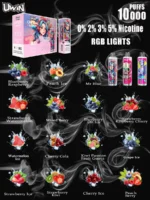 Uwin-Crystal-10000 Aromen Liste