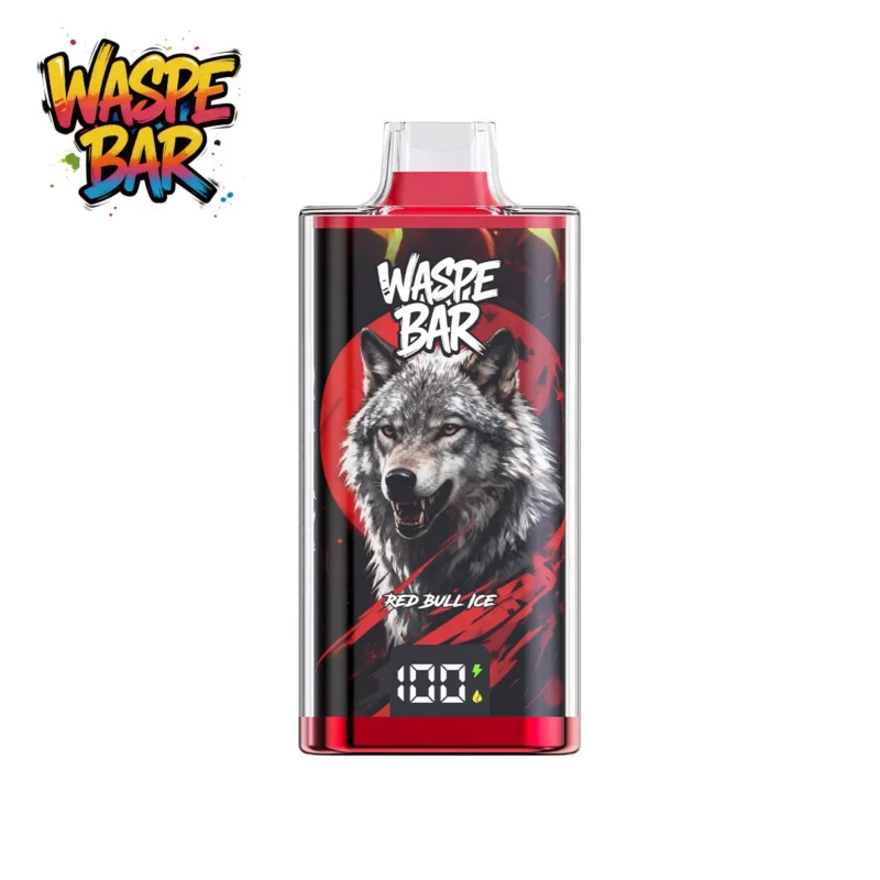 Waspe Bar 60000 60k Puffs Vapes - Red Bull Ice