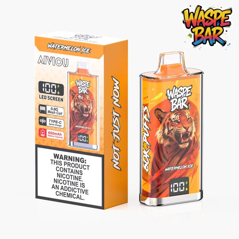 Waspe Bar 60000 60k Puffs Vapes - Wassermelone Eis (3)