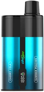 JNR ウインドウィップ 44000 エアフロー調整可能 44K パフ Vape-チェリー-コーラ+サマーピーチ