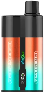 JNR ウインドウィップ 44000 エアフロー調整可能 44K パフ VAPE-ストウベリー-スイカ-アイス+ストロベリー-バナナ