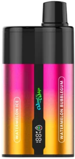 JNR ウインドウィップ 44000 エアフロー調整可能 44K パフ VAPE-スイカ-アイス+スイカ-バブルガム