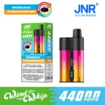 JNR ウインドウィップ 44000 エアフロー調整可能 44Kパフ VAPE-スイカ lce スイカ・バブルガム
