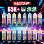Razz Bar 65000 65k Puffs Einweg-Vape-Aromen Liste