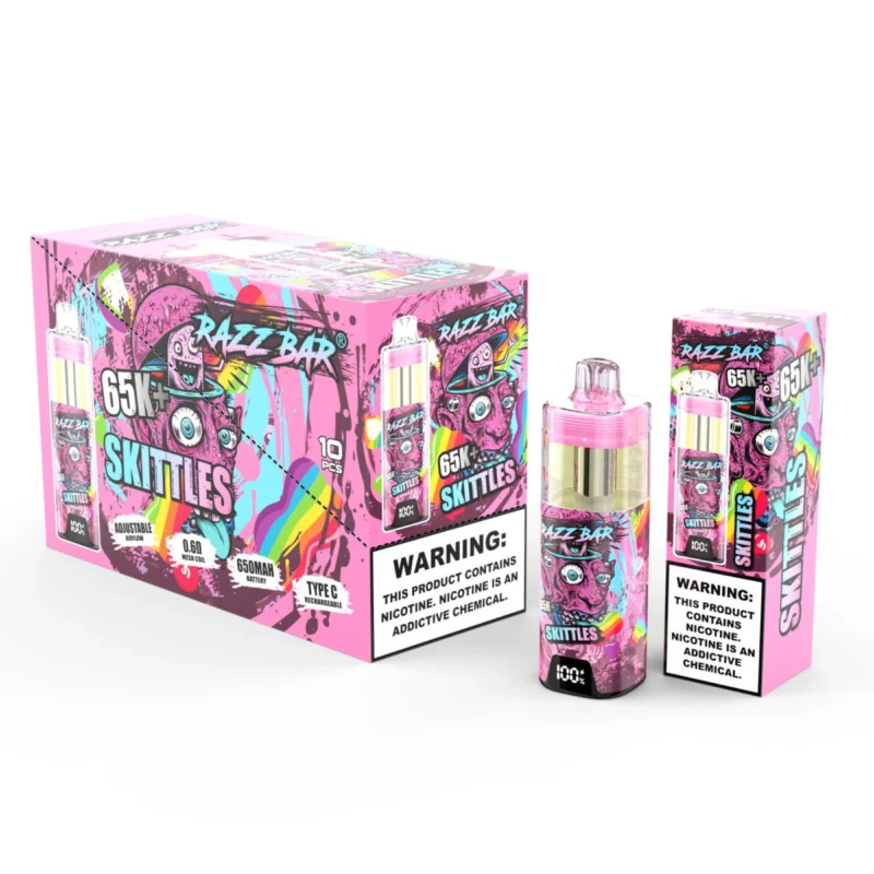 Razz Bar 65000 65k Puffs Einweg-Vape-Kegelspiel