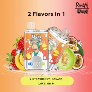 Uwin RandM Crystal Twins 40000 - Erdbeere Banane & Liebe 66