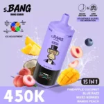 Jednorazowe urządzenie vape 450k Puffs Bnag Leader Exotic Island Cream