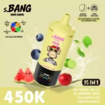 Jednorazowe urządzenie vape 450k Puffs Bnag Leader Fuji Romance Mint