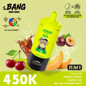 Jednorazowe urządzenie Vape 450k Puffs Bnag Leader Soda Energy Spark