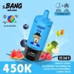 450kパフBnagリーダーサワーキャンディエナジー使い捨てVAPEデバイス