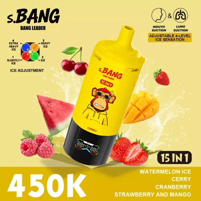 450k puffs Bnag Leader 450k - Tropical Red & Mango Station Jednorazowe urządzenie vape 450k Puffs Bnag Leader Tropical Red Mango Station