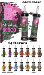 Bang blaze 60k shisha vape elenco aromi